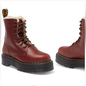 Jadon Abruzzo Faux Fur lined Dr. Martens